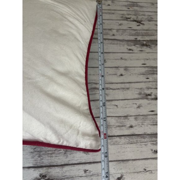 Alice Tait New York City Map Printed Embroidered Pillow Feather Filled 13” X 20” - Picture 14 of 15